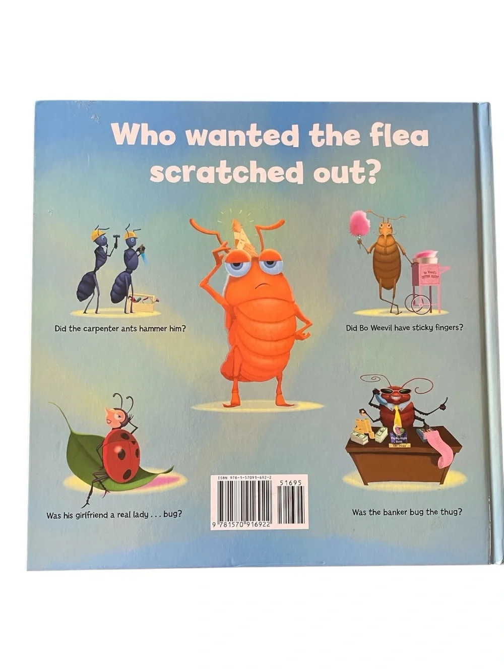 “ Ace Lacewing Bug Detective” by David Biedrzycki 2009 Color Illustrations HC